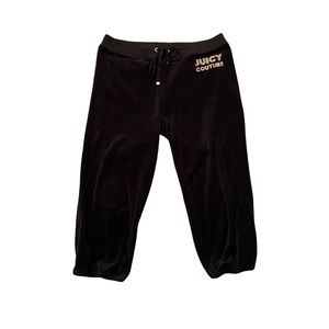 Juicy Couture velour capris
